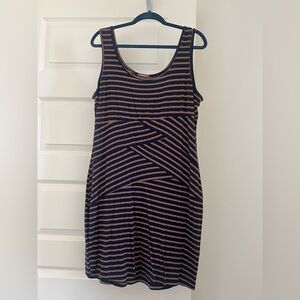 Striped Sleeveless Dress